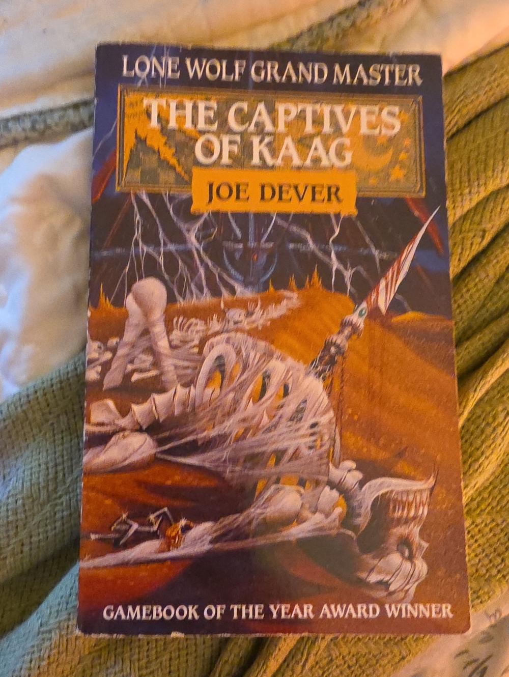 'The Captives of Kaag' Coffee Table Book - Blue & Brown Cover
